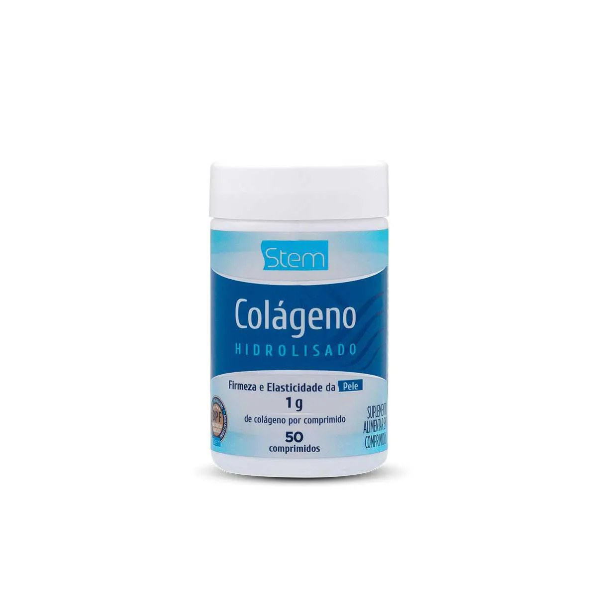Colágeno Hidrolisado Stem com 50 comprimidos
