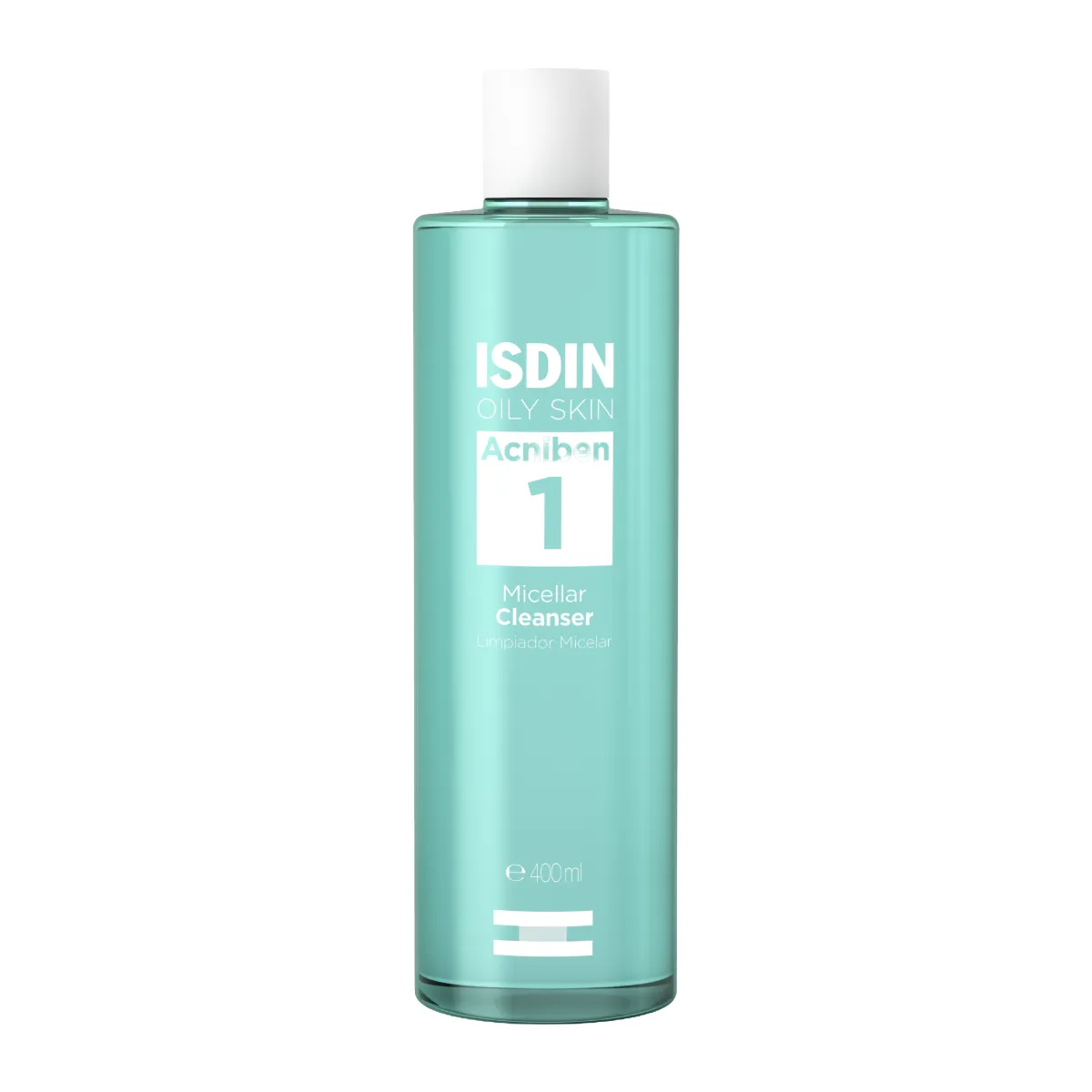 Água Micelar de Limpeza Isdin Oily Skin Acniben 1 Micellar Cleanser 400ml