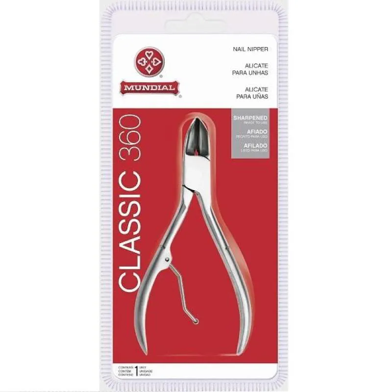 Alicate de Cuticula Profissional Inox Mundial Bc-360