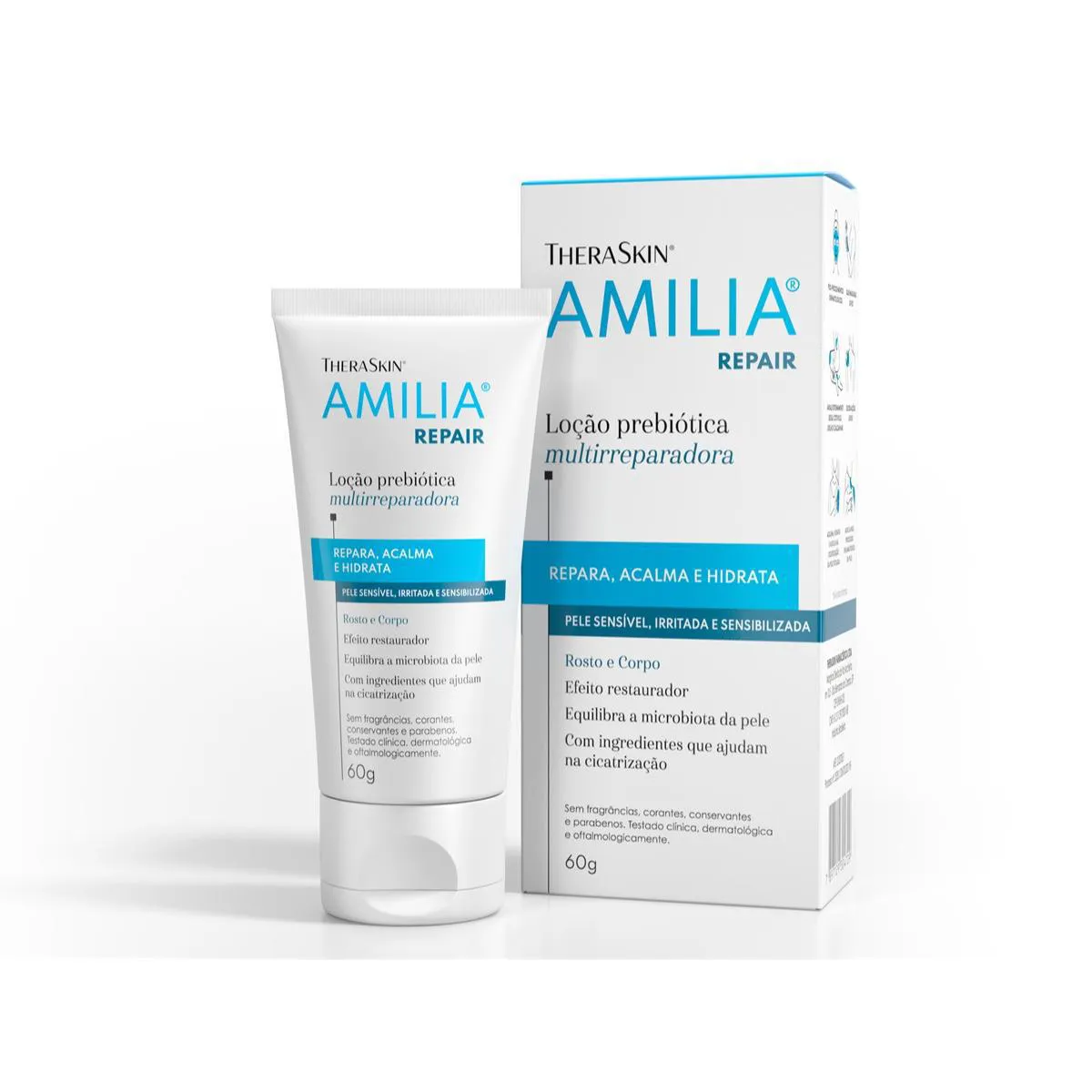 Amilia Repair – Loção Prebiótica com 60g