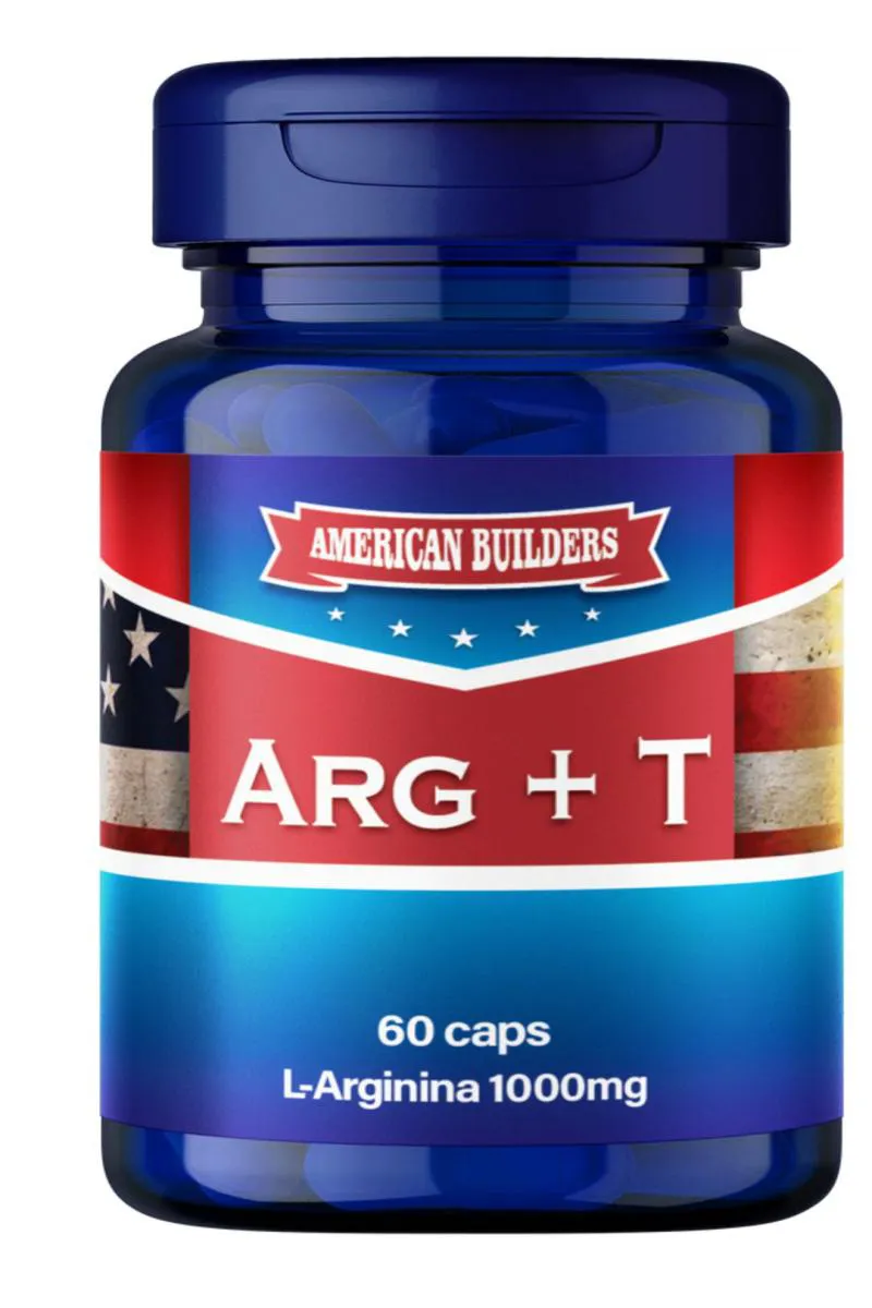 Arginina + T American Builders – 60 Cápsulas