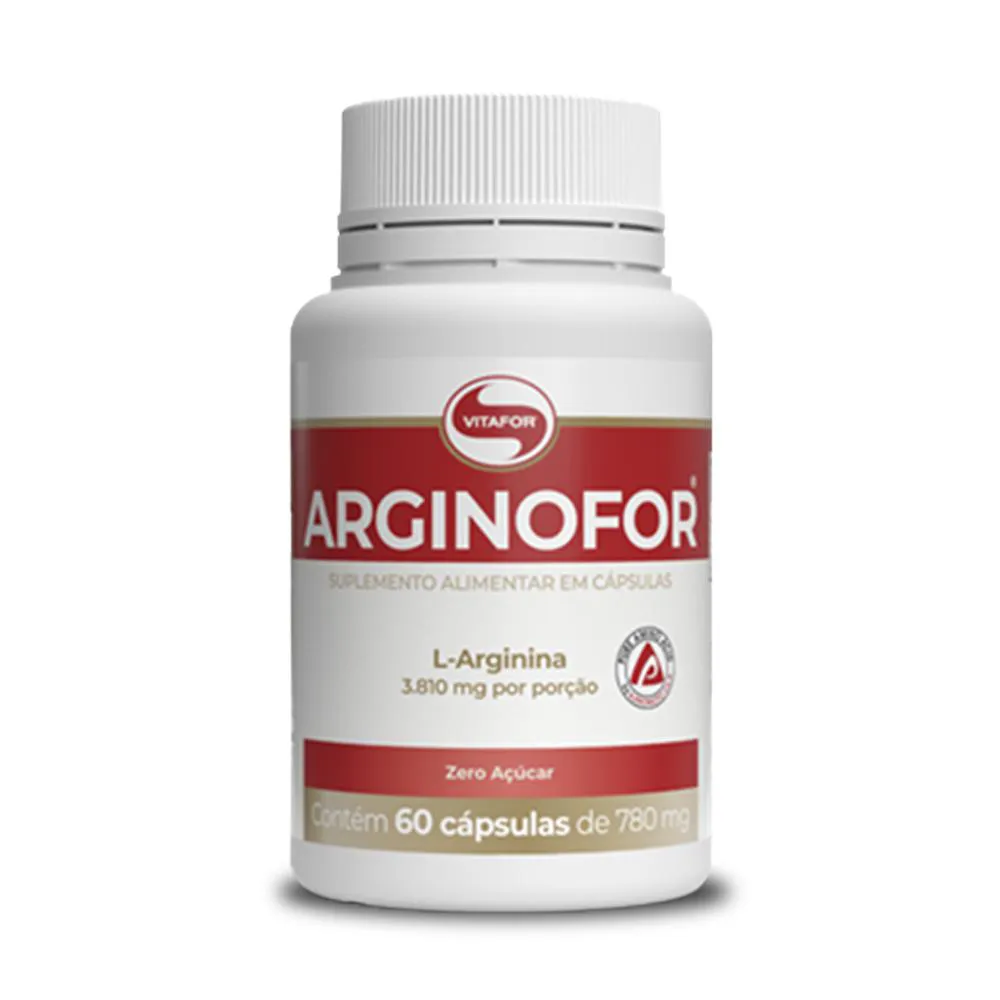 Arginofor L Arginina Vitafor 60 cápsulas