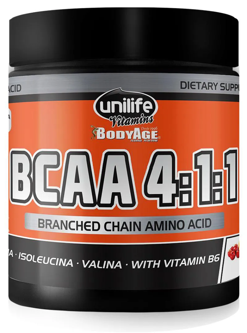 Bcaa em Pó – 4:1:1 – Sabor Laranja com Acerola