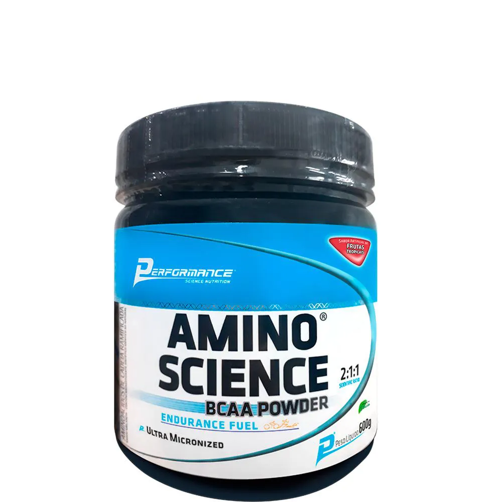 Bcaa em Pó Amino Science 600G – Performance Nutrition Melancia