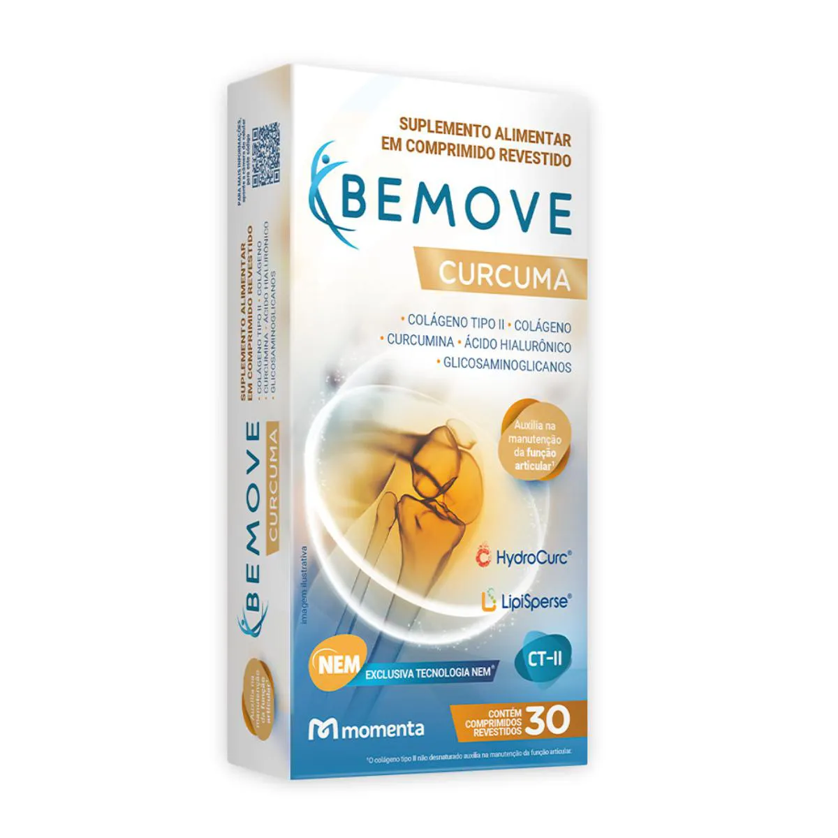 Bemove Curcuma 30 comprimidos