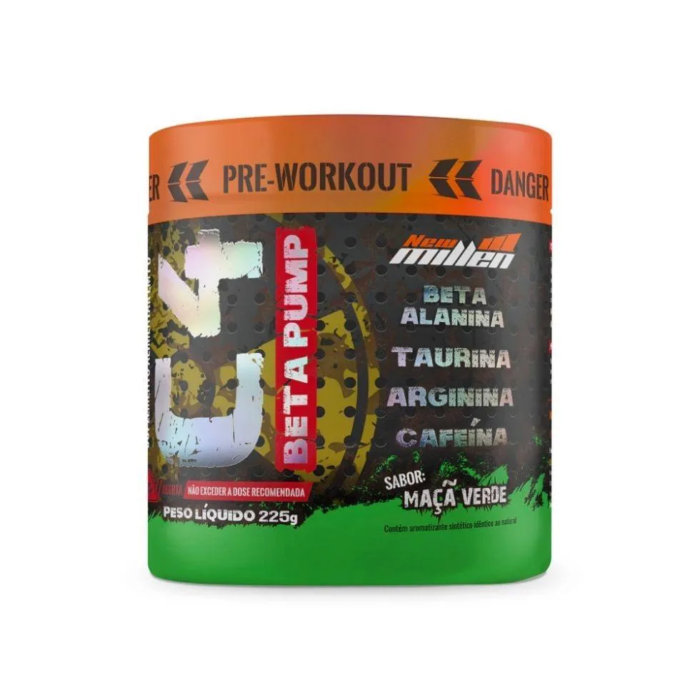 C4 Beta Pump (225g) – Sabor: Maçã Verde.