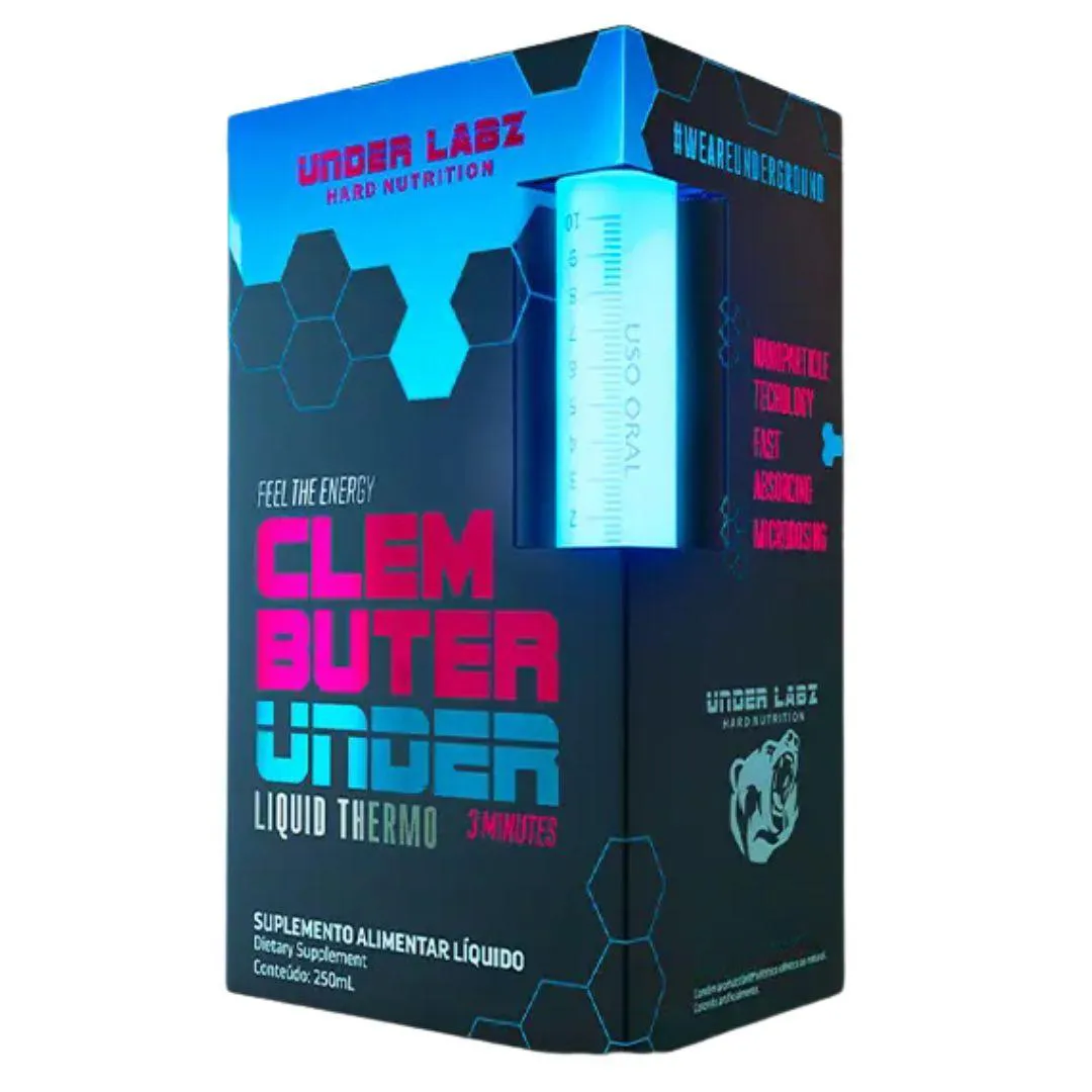 Clembuter Termogênico 250ml Red Fruits – Under Labz