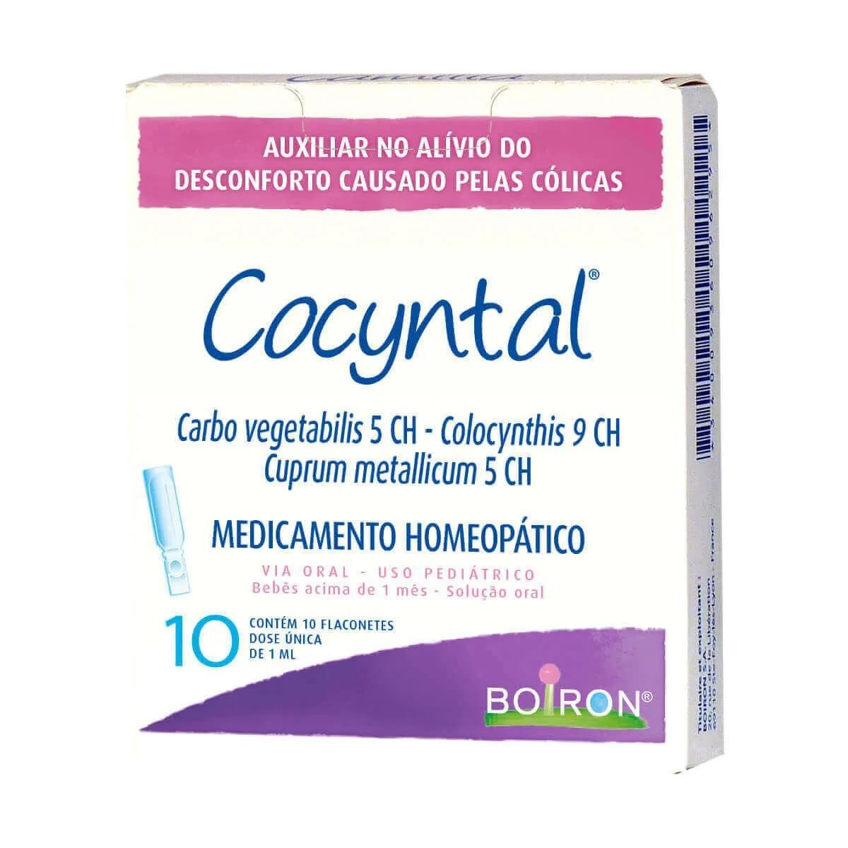 Cocyntal solução oral 10 flaconetes 1ml cada
