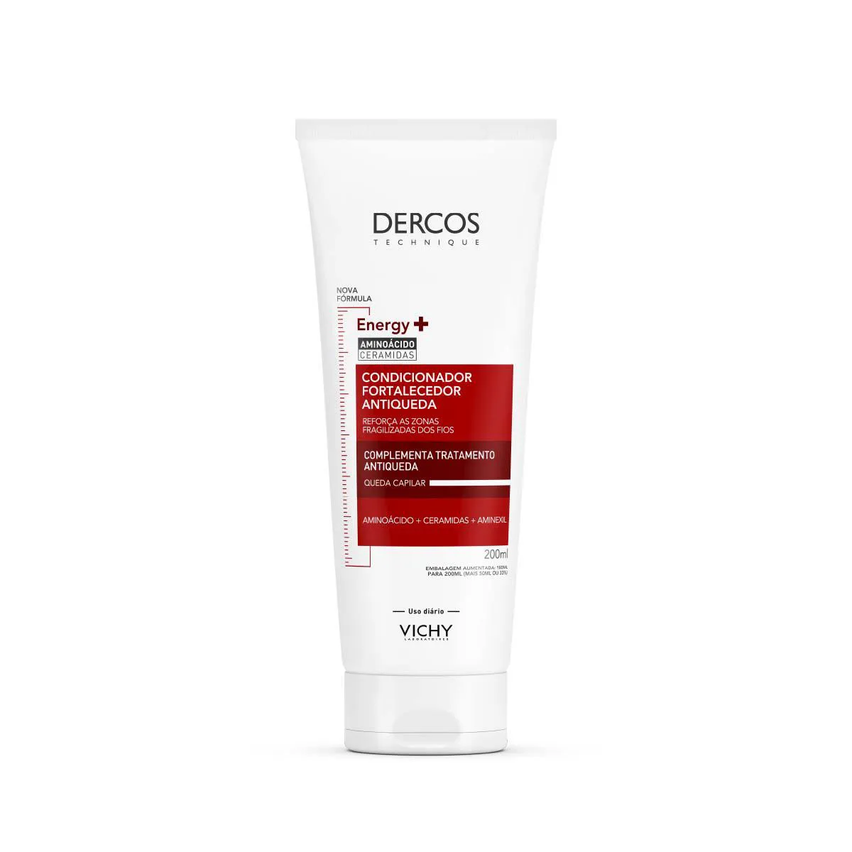 Condicionador Antiqueda Vichy Dercos Energy+ Fortalecedor com Aminexil, Niacinamida e Vitamina E 200ml