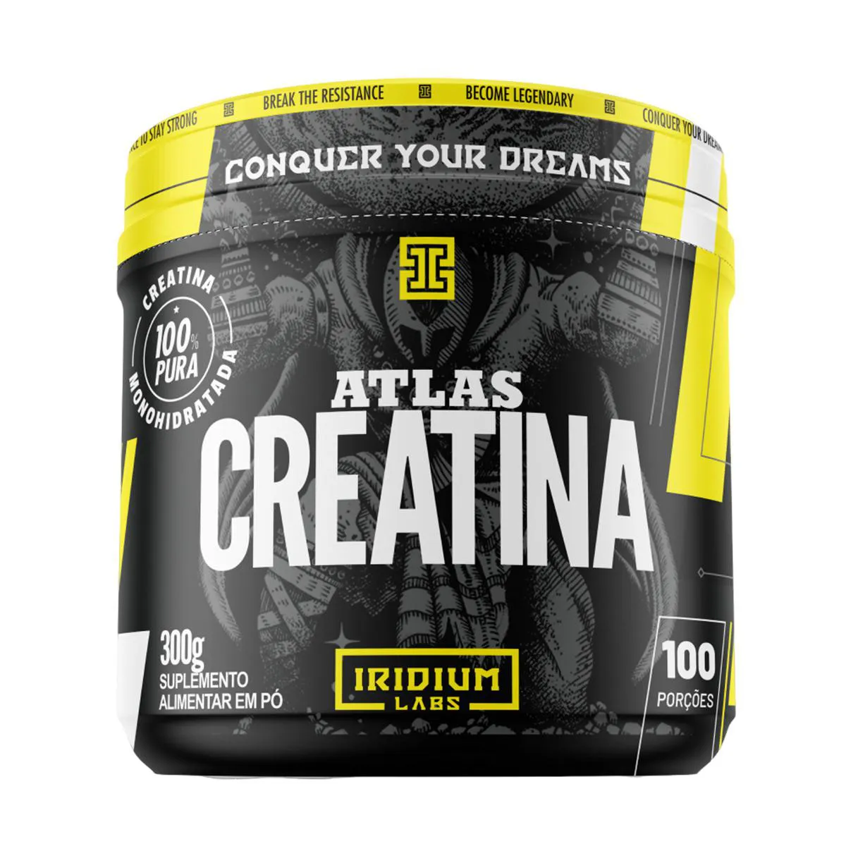 Creatina em Pó Iridium Labs Creatina Atlas 150g