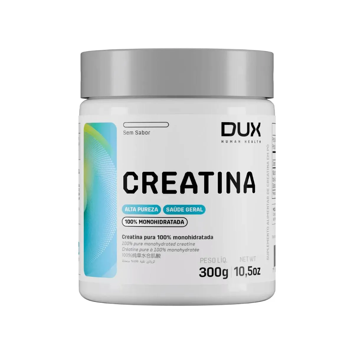 Creatina Monohidratada Dux Nutrition 300g Alta Pureza
