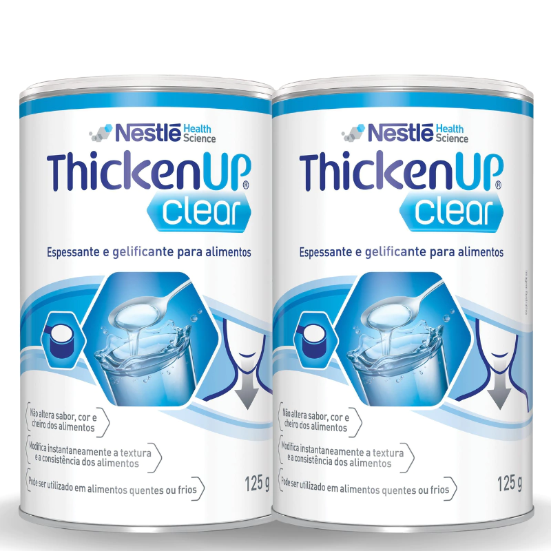 Espessante E Gelificante Alimentar Thicken Up Clear 125G 2 Unidades