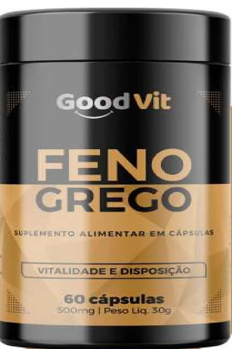 Feno Grego Good Vit 60 Cápsulas de 500Mg – Saponinas