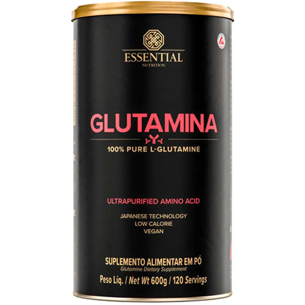 Glutamina 100% Pura – Lata 600g – Essential Nutrition