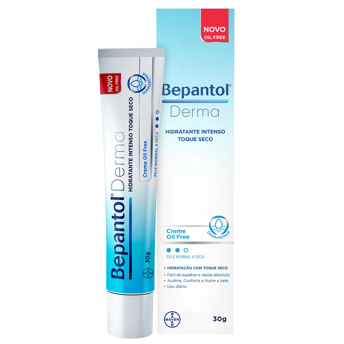 Hidratante Bepantol Derma Oil Free Pele Normal a Seca 30g