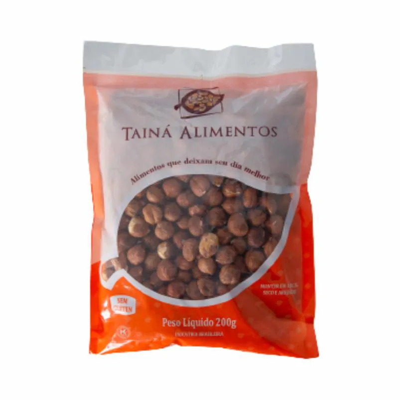 Kit 2X: Avelã sem Casca Tainá Alimentos 200G