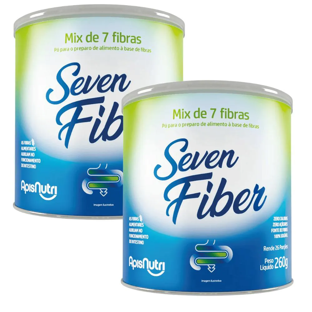 Kit 2X Seven Fiber 260G Mix de 7 Fibras – Apisnutri
