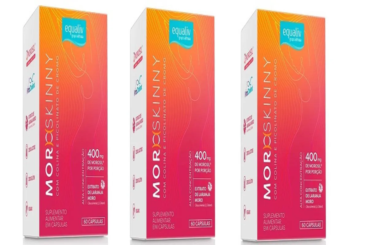 Kit C/3 Equaliv Moroskinny 400 Mg X 60 cápsulas Cada