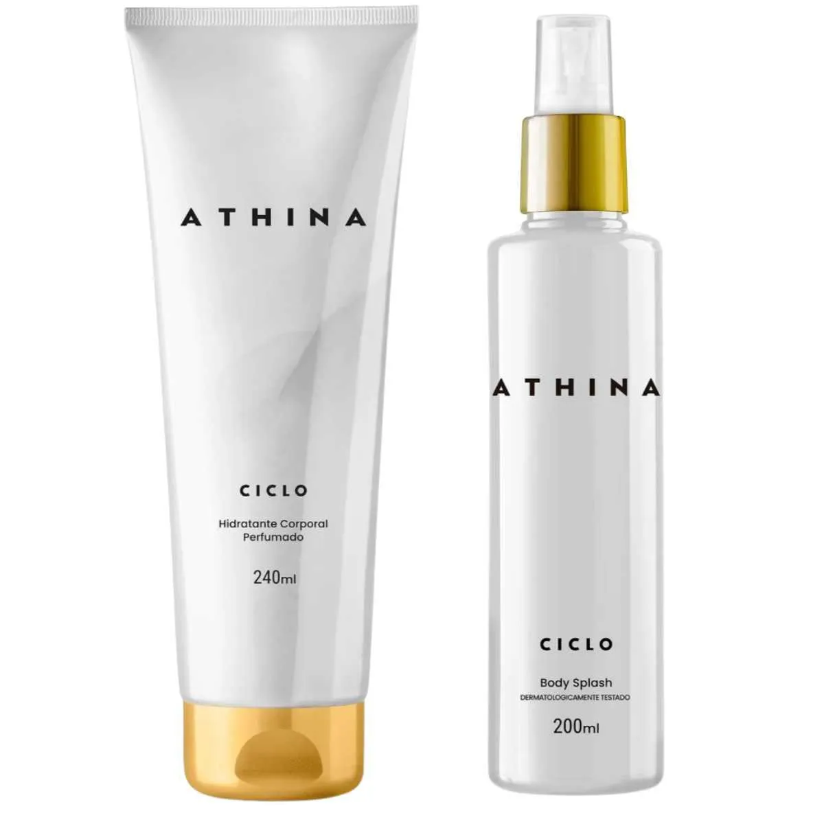 Kit Ciclo Athina – Body Splash + Creme Hidratante