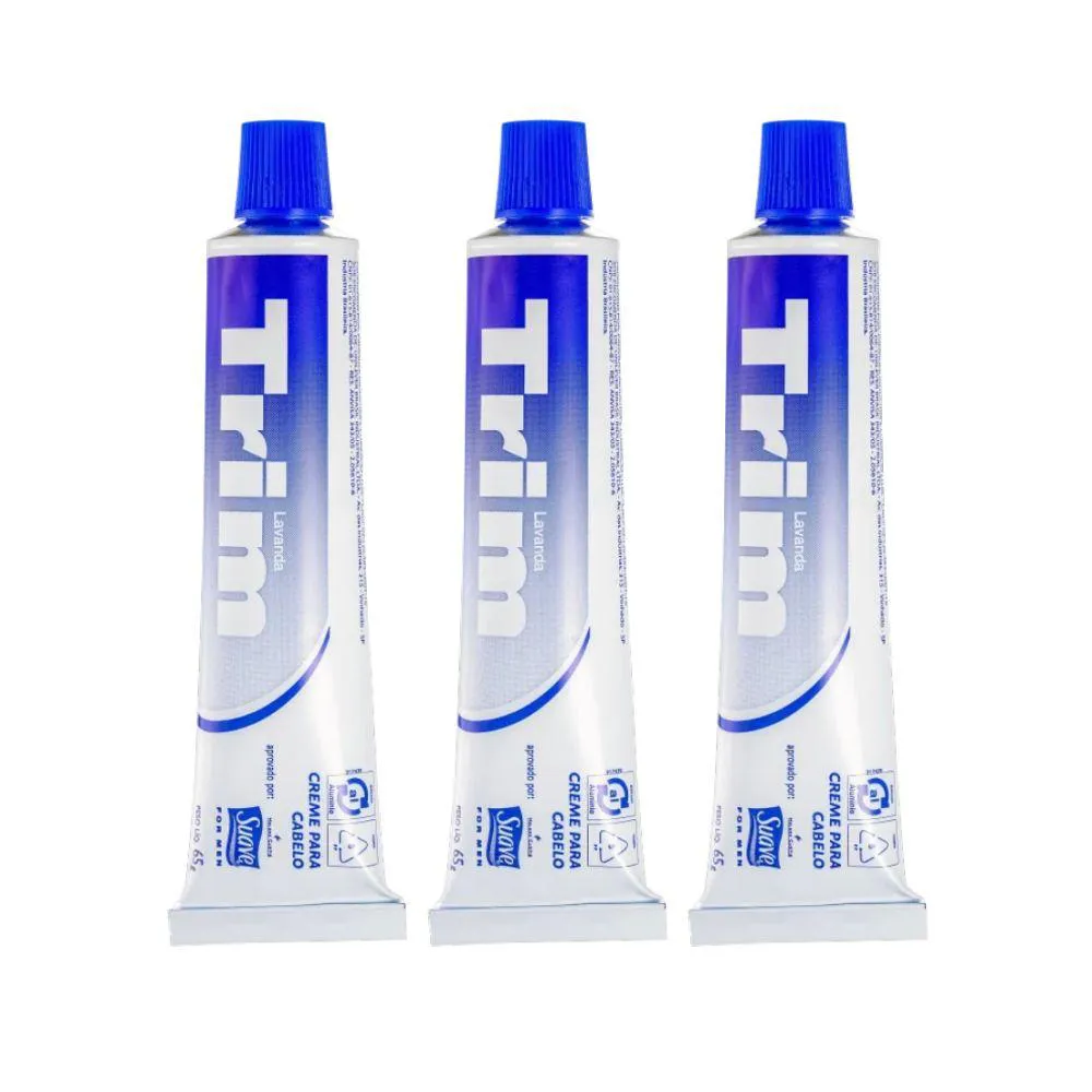 Kit Creme para Pentear Trim 65g (3 Unidades)