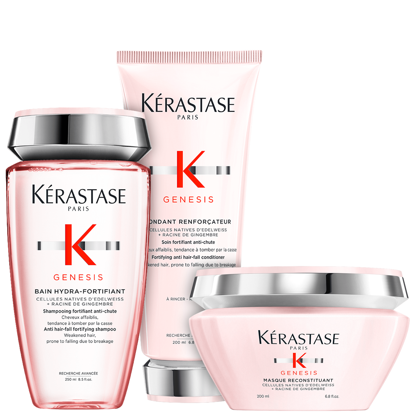Kit Kérastase Genesis Hydra Reconstituant (3 Produtos)