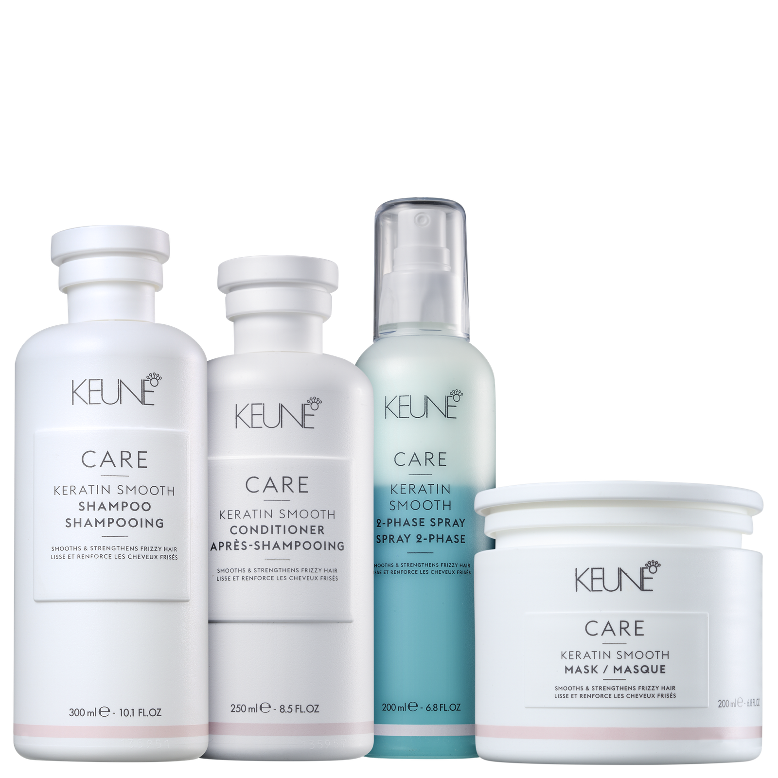 Kit Keune Care Keratin Smooth Reconstrução e Proteção (4 Produtos)