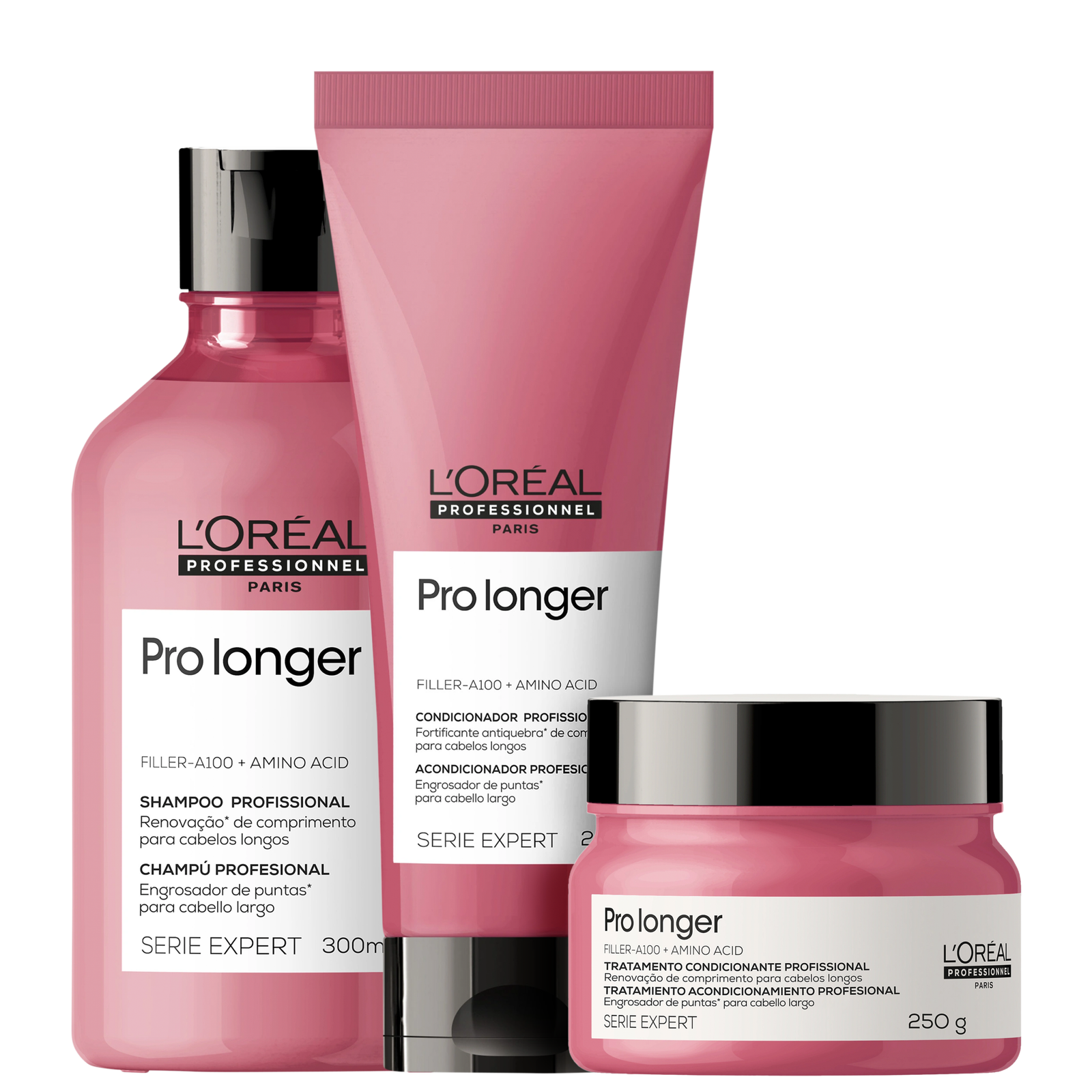 Kit L’Oréal Professionnel Serie Expert Pro Longer Trio (3 Produtos)