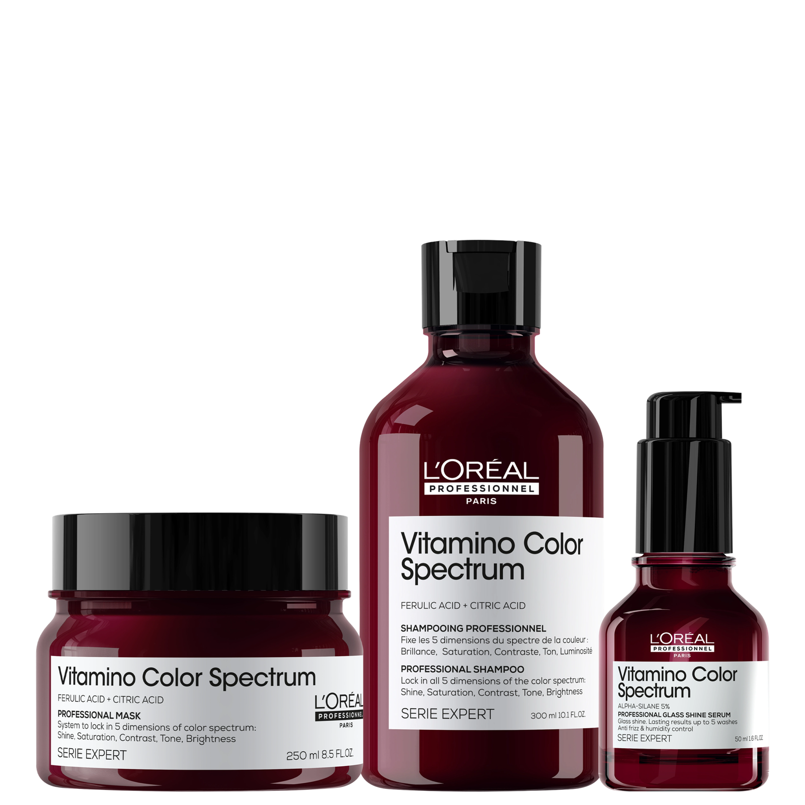 Kit L’Oréal Professionnel Vitamino Color Spectrum Trio (3 Produtos)