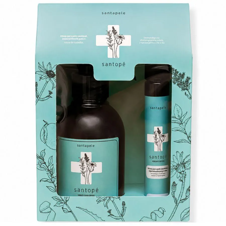 Kit Santopé Alívio para Pés Cansados Spray 200Ml + 30Ml