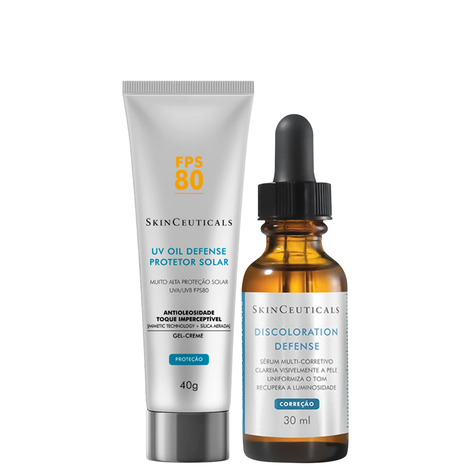 Kit SkinCeuticals Discoloration Defense FPS 80 (2 Produtos)