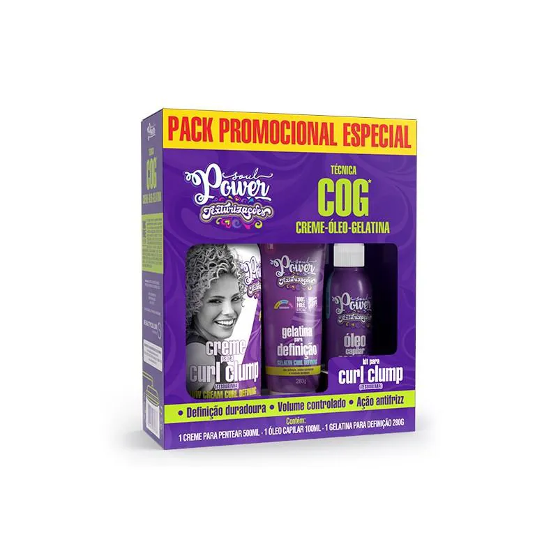 Kit Técnica Loc Curl Clump – Soul Power