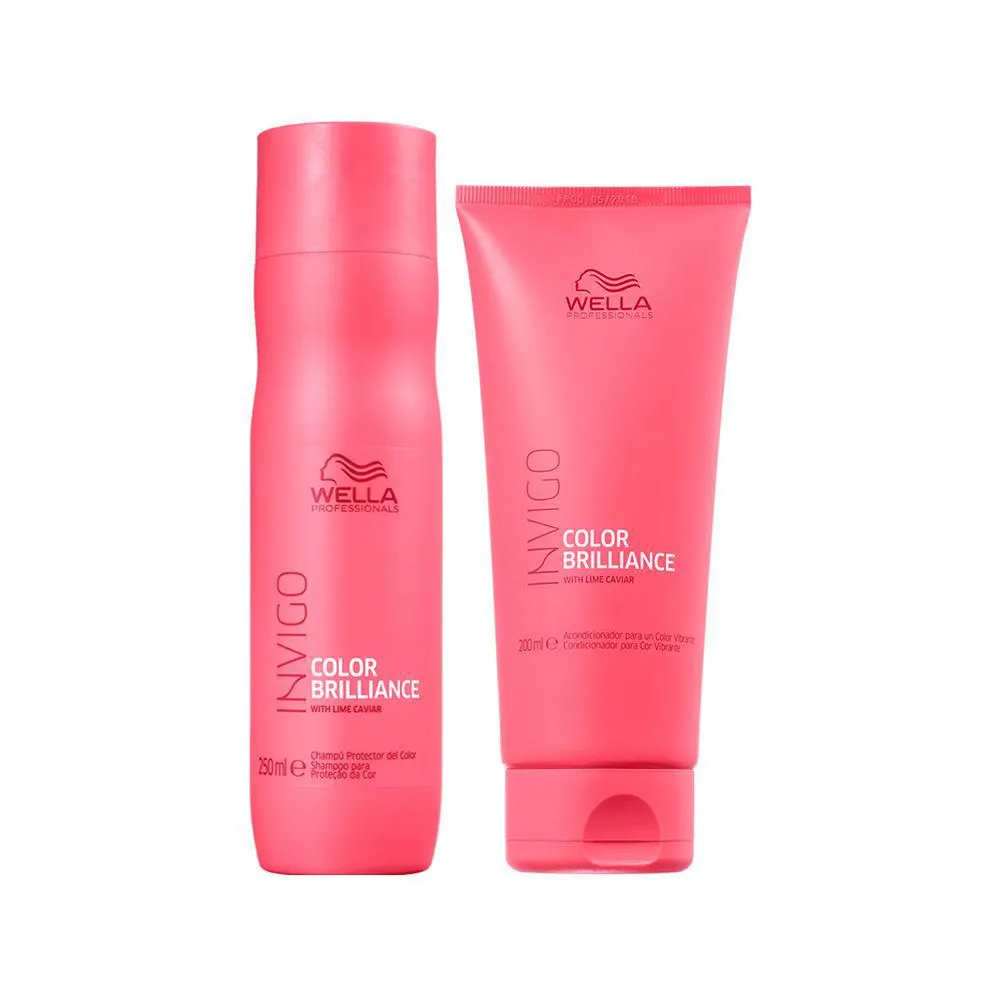 Kit Wella Professionals Invigo Color Brilliance Shampoo 250ml + Condicionador 200ml
