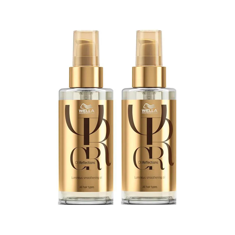 Kit Wella Professionals Oil Reflections Óleo Capilar 100ml – 2 unidades
