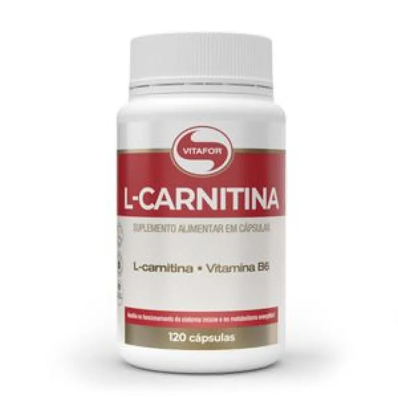 L-carnitina Vitafor 120 Cápsulas