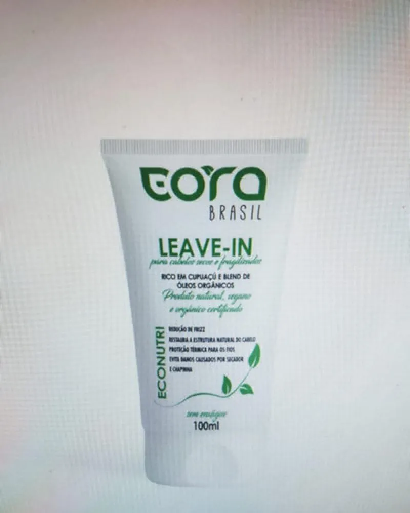 Leave – In para Cabelos Secos Fragil 100% Vegano Orgânico Eora
