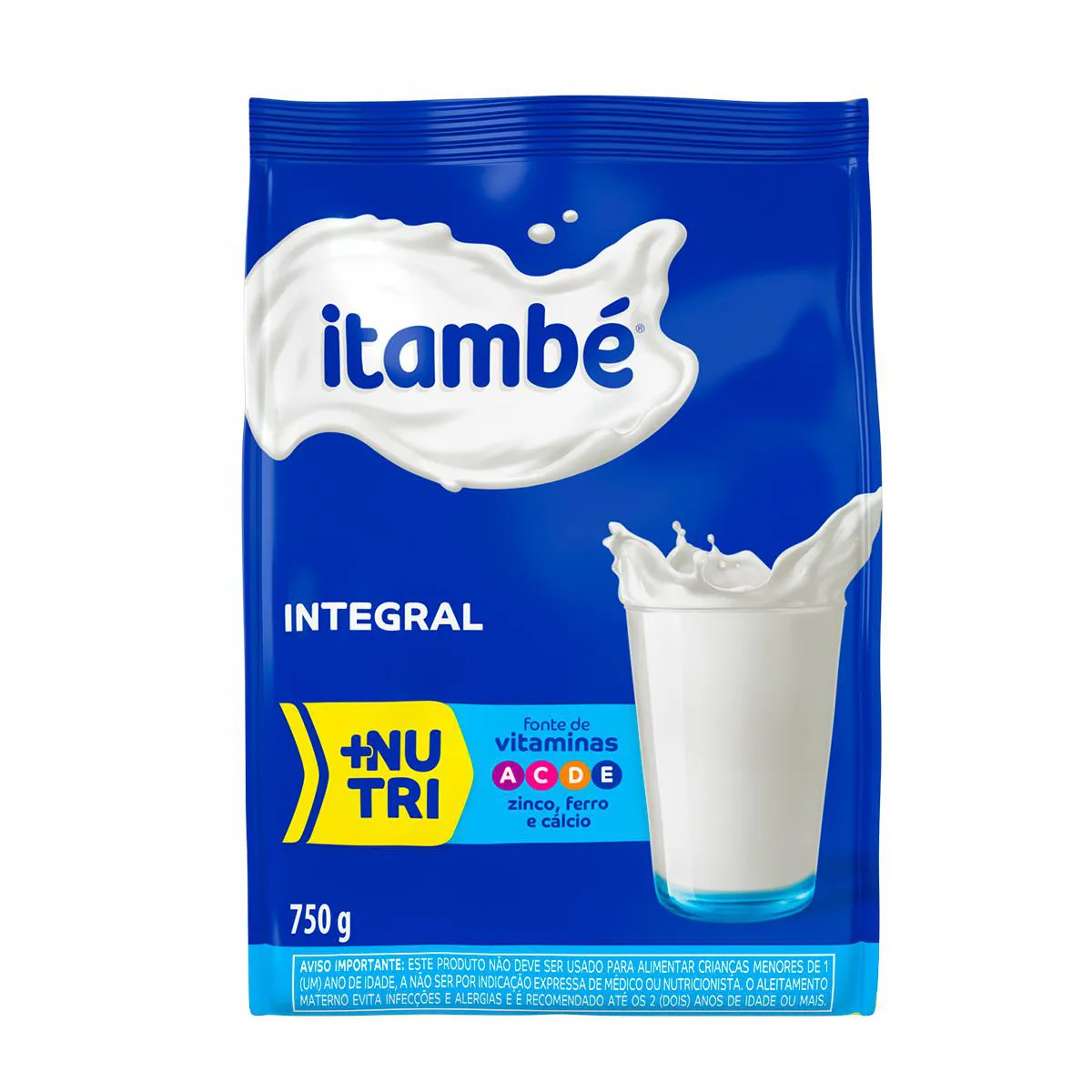 Leite em Pó Integral Itambé +Nutri 750g