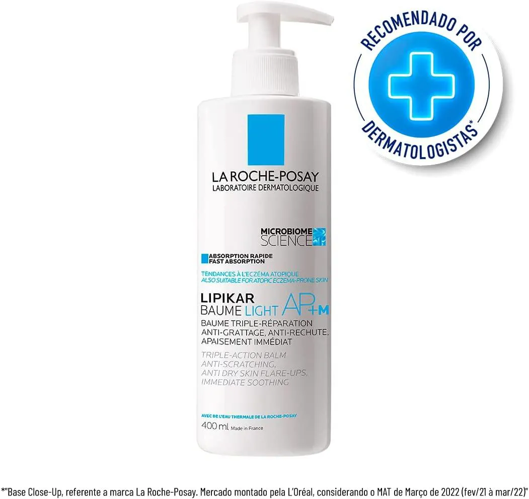 Lipikar Baume Light Ap+m 400ml – La Roche-posay