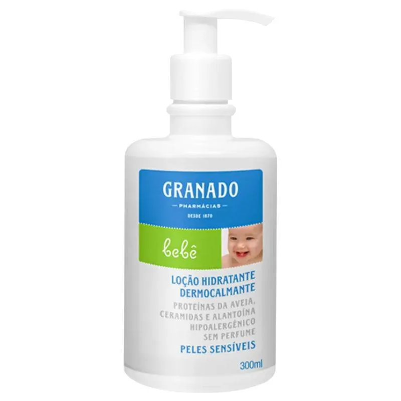Loção Hidratante Dermocalmante Bebê Pele Sensível 300 Ml ‘