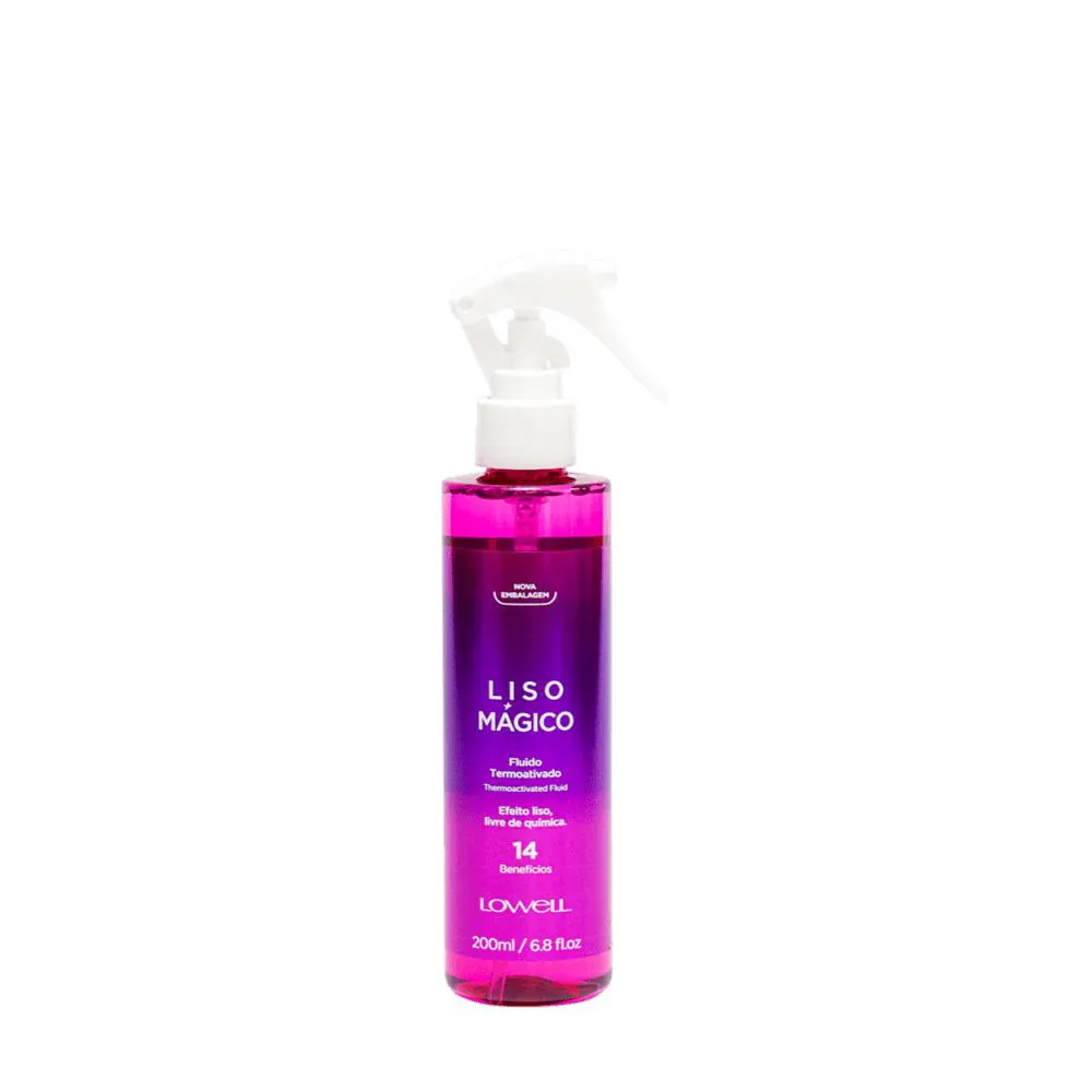 Lowell Liso Mágico – Fluido Termoativado 200ml