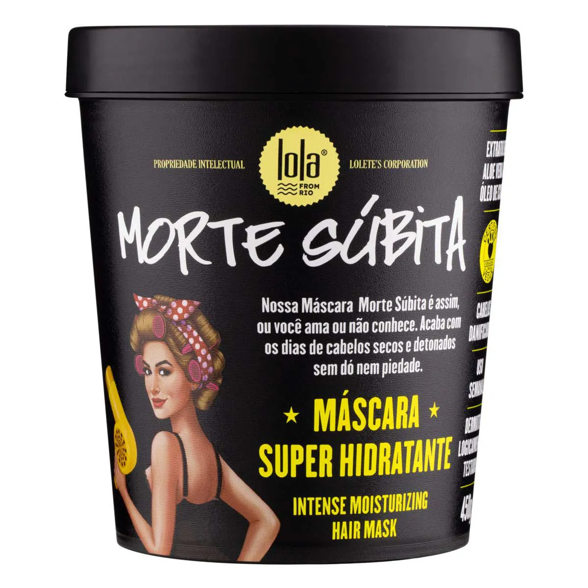 Máscara Capilar Lola Cosmetics Morte Súbita 450g