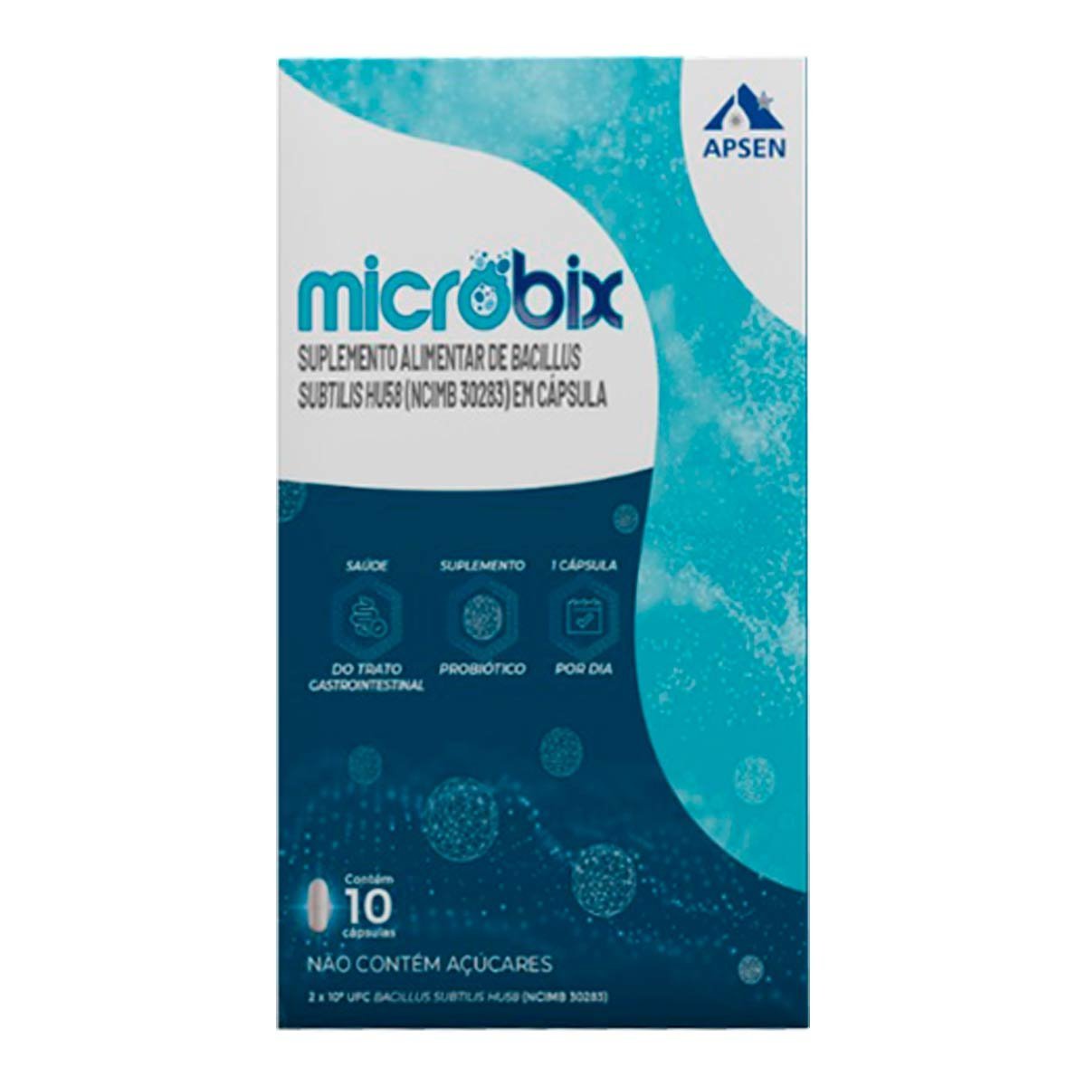 MICROBIX 10 Comprimidos – Probiótico Apsen