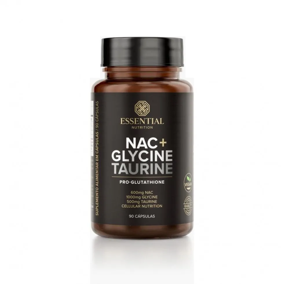 Nac + Glycine Taurine (90 cápsulas) – Padrão: Único