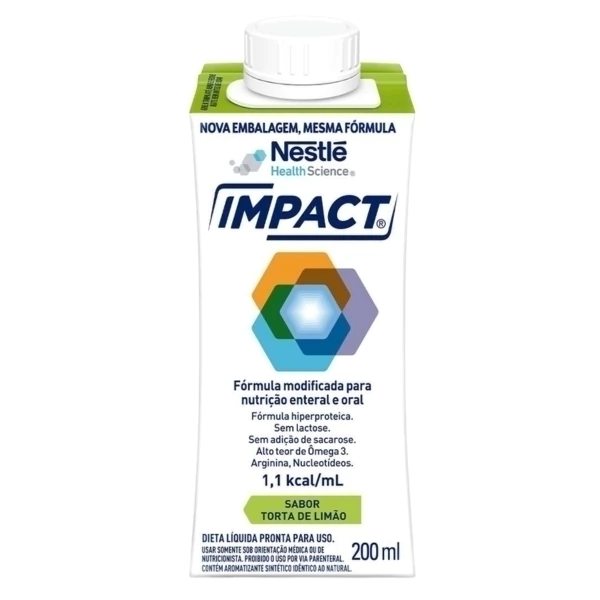 Nutrição Enteral E Oral Impact Torta De Limão 200Ml