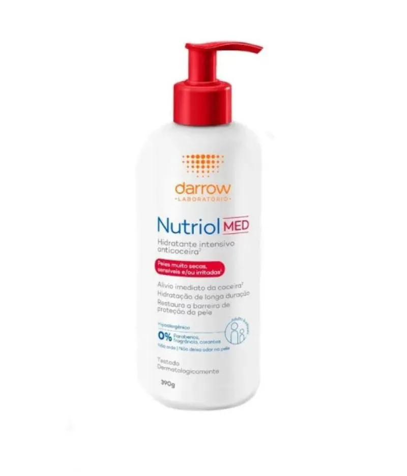 Nutriol Med Hidratante Intensivo Anticoceira Darrow 390G