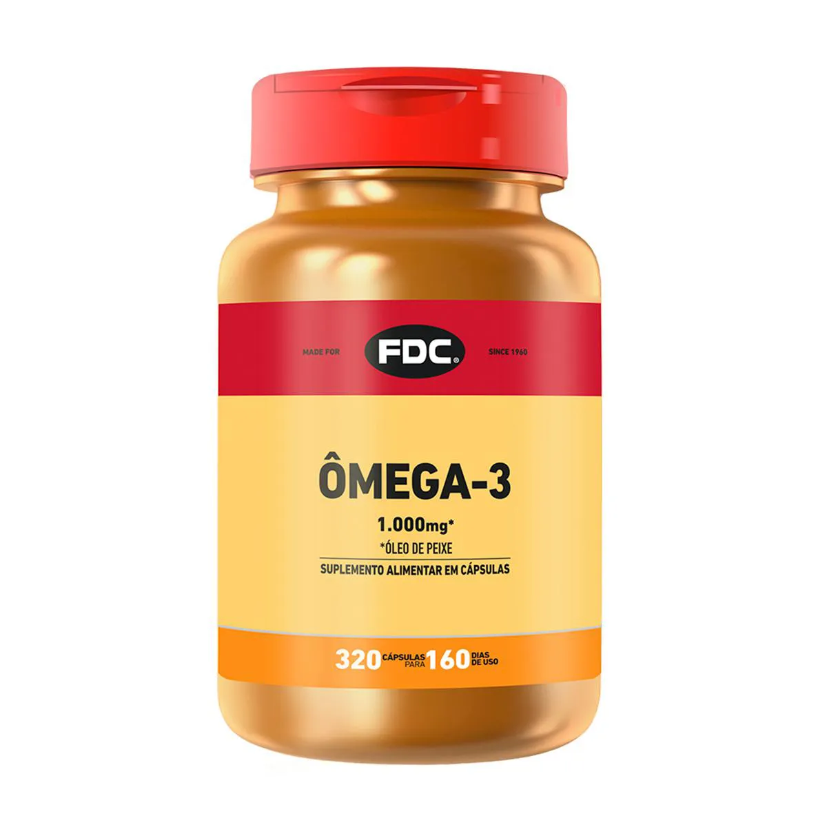 Ômega 3 FDC 1000mg 320 cápsulas