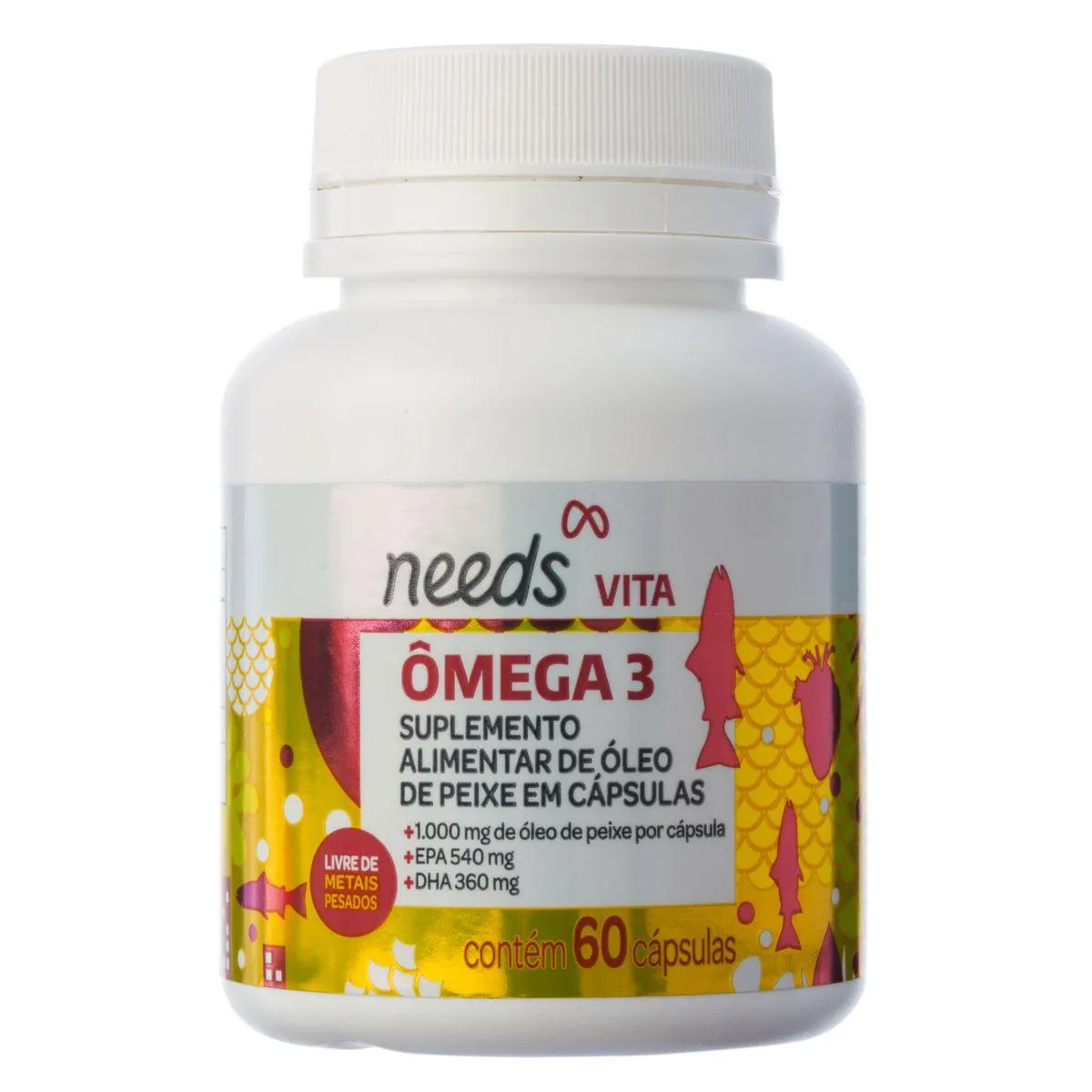 Ômega 3 Needs Vita 60 Cápsulas