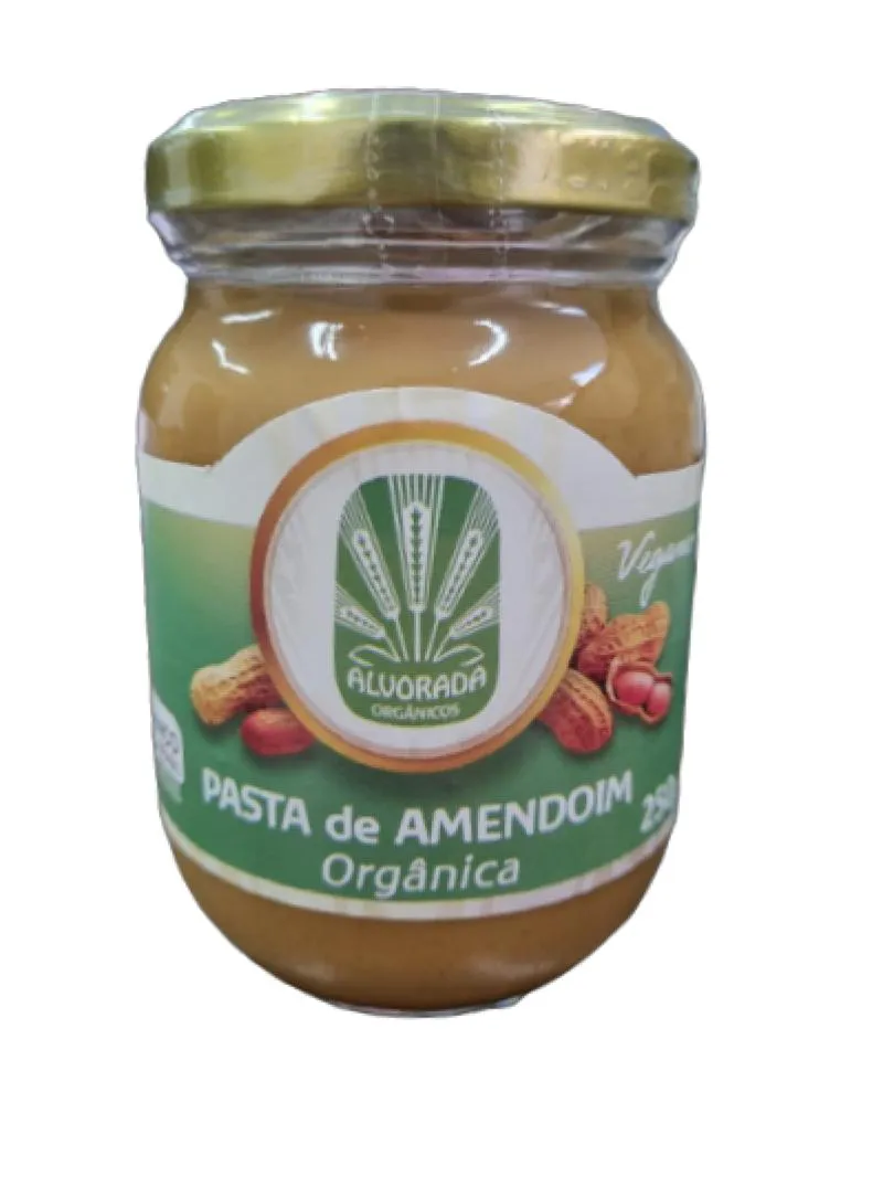 Pasta de Amendoim Orgânica Alvorada 250g