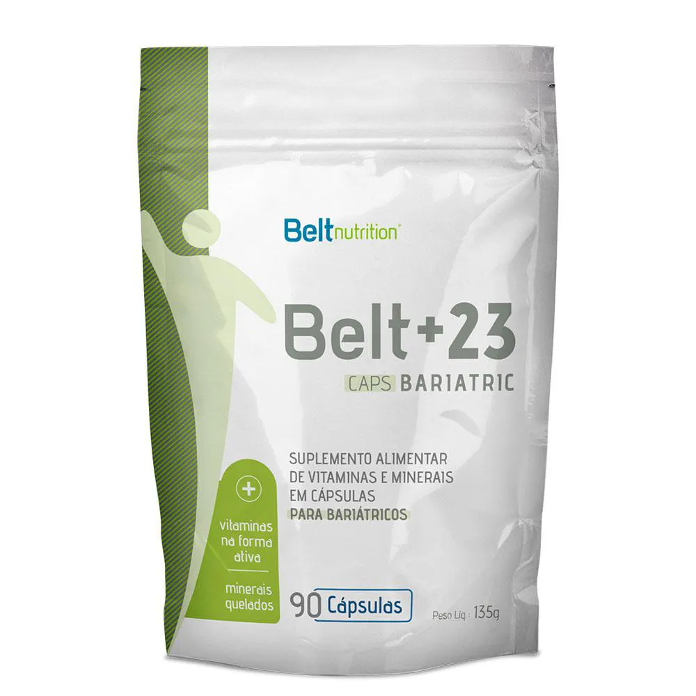 Polivitamínico Belt Nutrition Belt + 23 Bariatric Caps 90 cápsulas