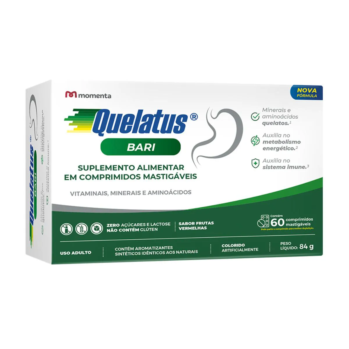 Polivitamínico Quelatus Bari 60 comprimidos