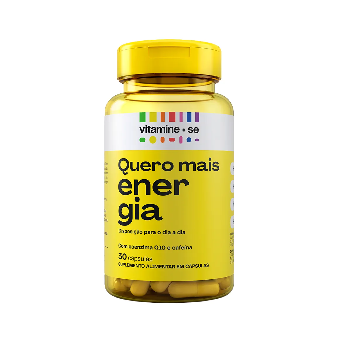 Polivitamínico Vitamine-se Quero Mais Energia 30 cápsulas